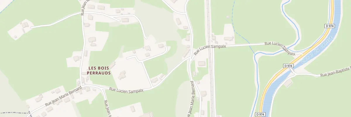 Plan du 46 Rue Jean-marie Bernard à Saint-Vallier