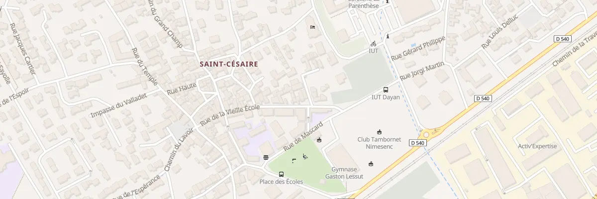 Plan du 183 Rue de la Vieille Ecole à Nîmes