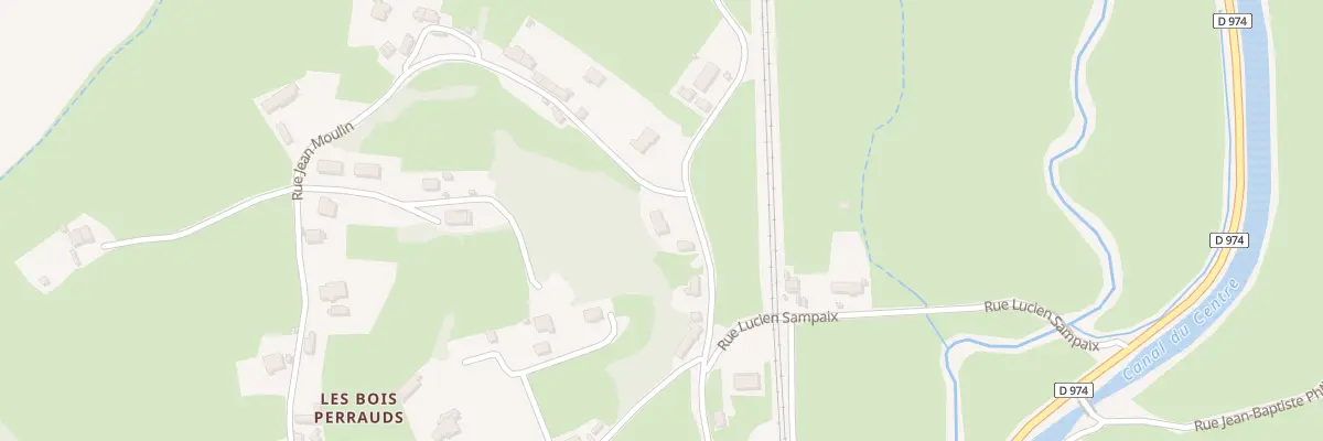 Plan du 52 Rue Jean-marie Bernard à Saint-Vallier
