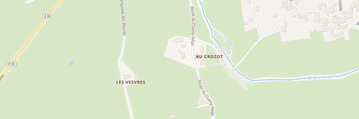 Plan du 5277 La Condemine à Viry