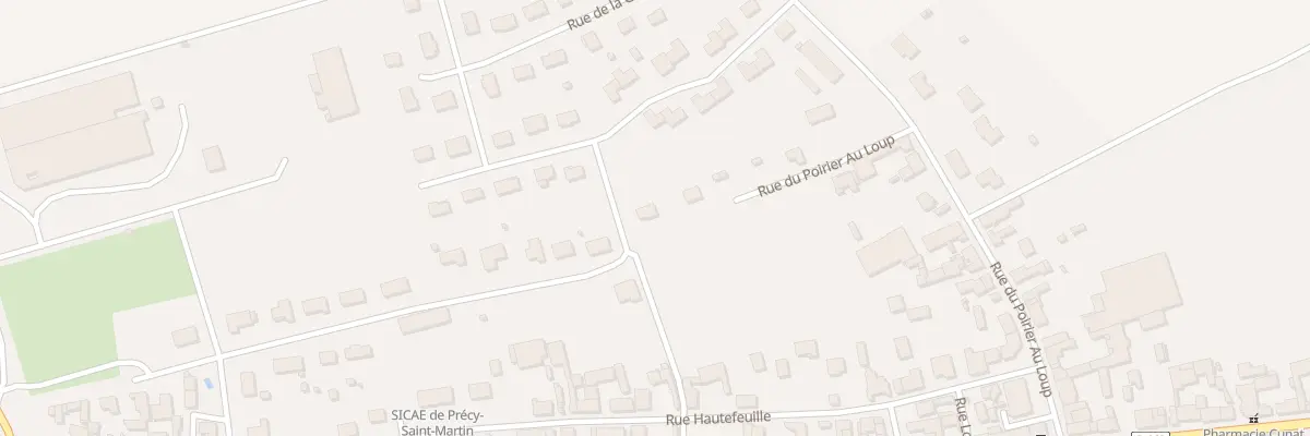 Plan du 3 Rue du Clos Jacquot à Piney