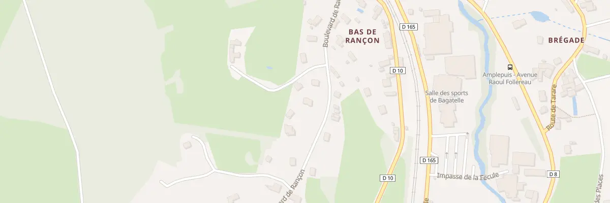 Plan du 38 Bd de Rancon à Amplepuis