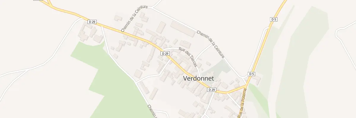 Plan du 8 Rue Saint-nicolas à Verdonnet
