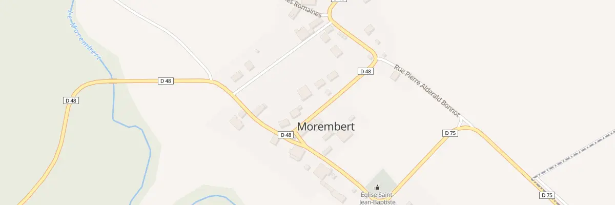 Plan du 14 Rue du Four à Morembert