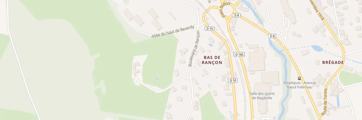 Plan du 28 Bd de Rancon à Amplepuis