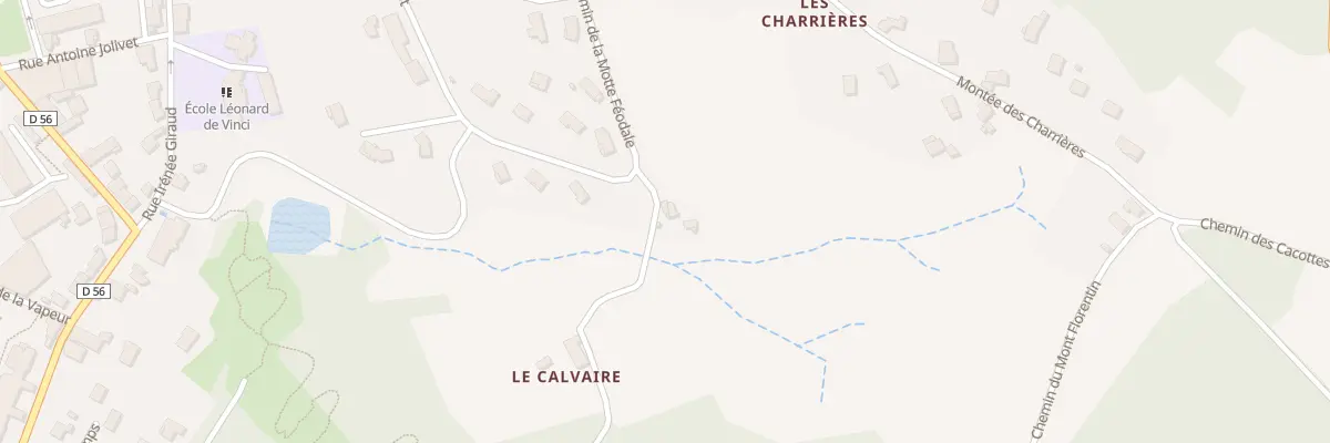 Plan du 273 Che de la Motte Feodale à Cours
