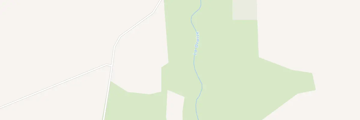Plan de La Barriere à Draize