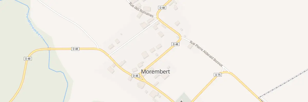 Plan du 10 Rue du Four à Morembert
