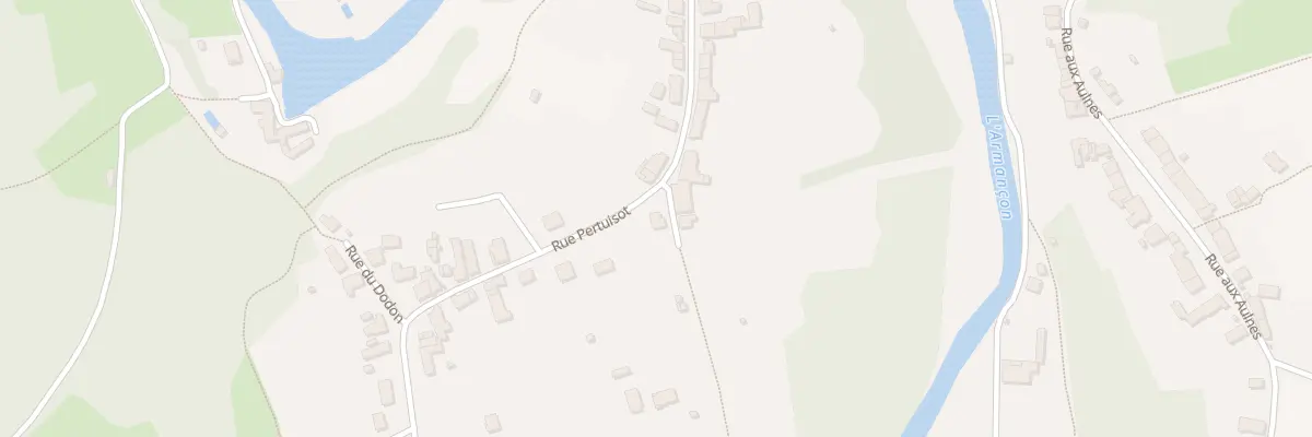 Plan du 57 Rue Pertuisot à Semur-en-Auxois