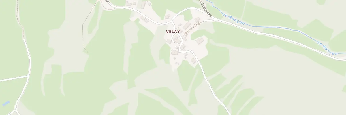 Plan du 12 Rte de Velay à Broye
