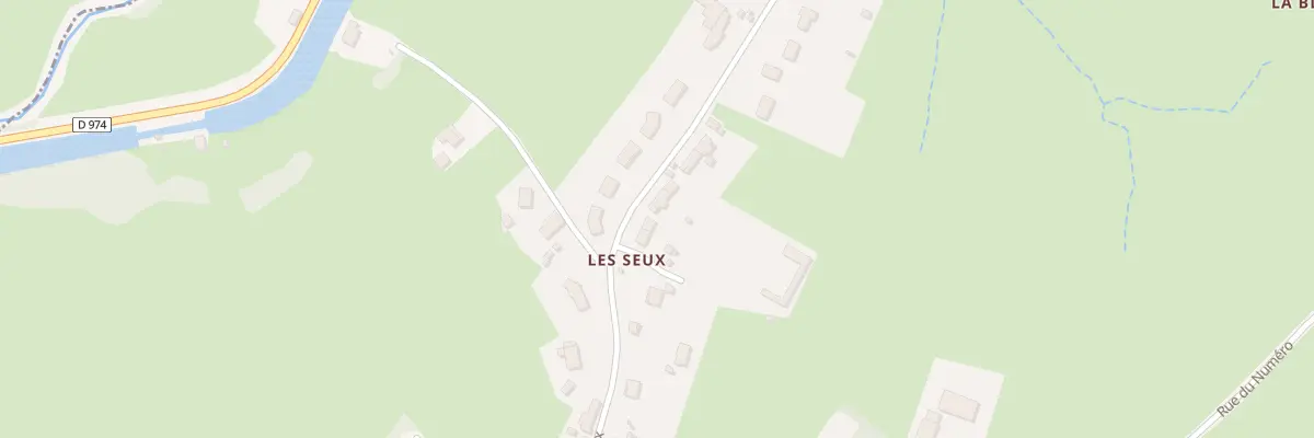 Plan du 54 Rue des Seux à Pouilloux