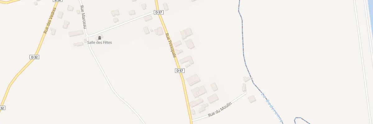 Plan du 43 Rue Principale à Chauffour-lès-Bailly