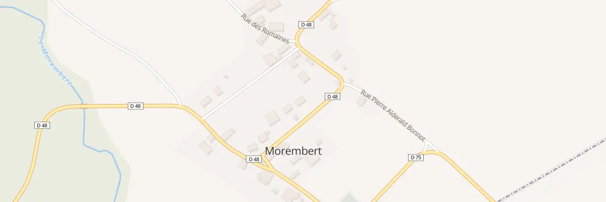 Plan du 8 Rue du Four à Morembert