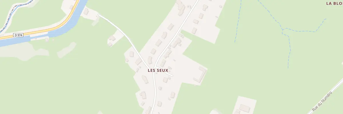 Plan du 56 Rue des Seux à Pouilloux