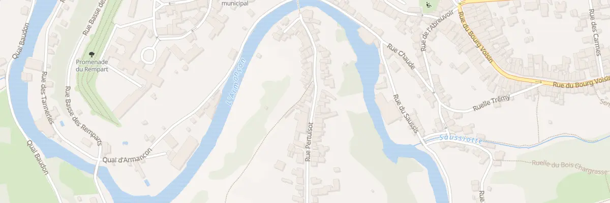 Plan du 40B Rue Pertuisot à Semur-en-Auxois