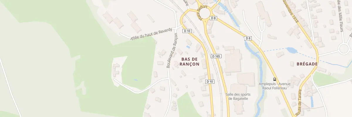 Plan du 3 Bd de Rancon à Amplepuis
