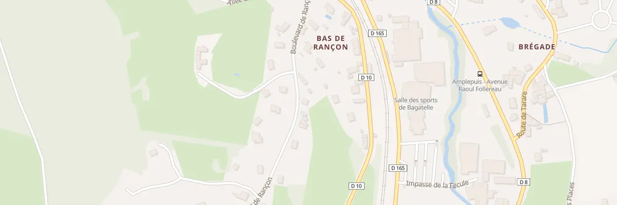 Plan du 11 Bd de Rancon à Amplepuis