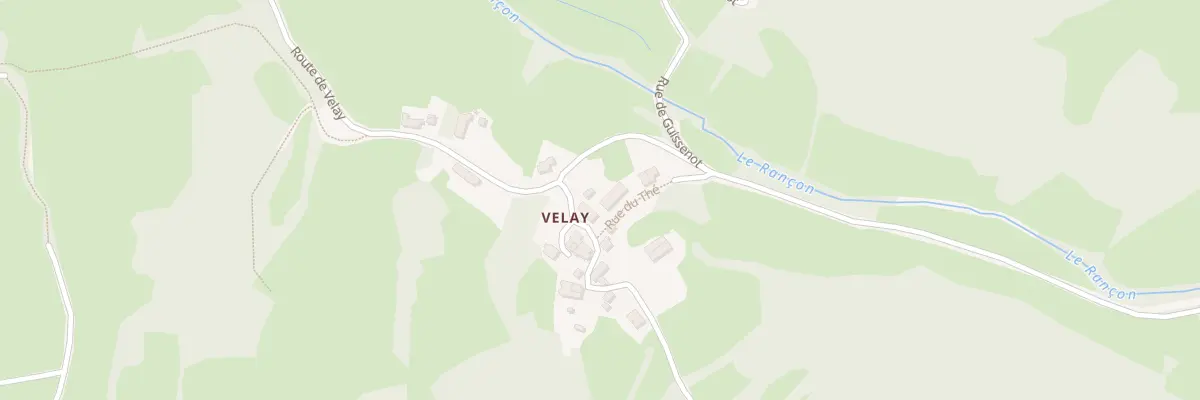 Plan du 7 Rte de Velay à Broye