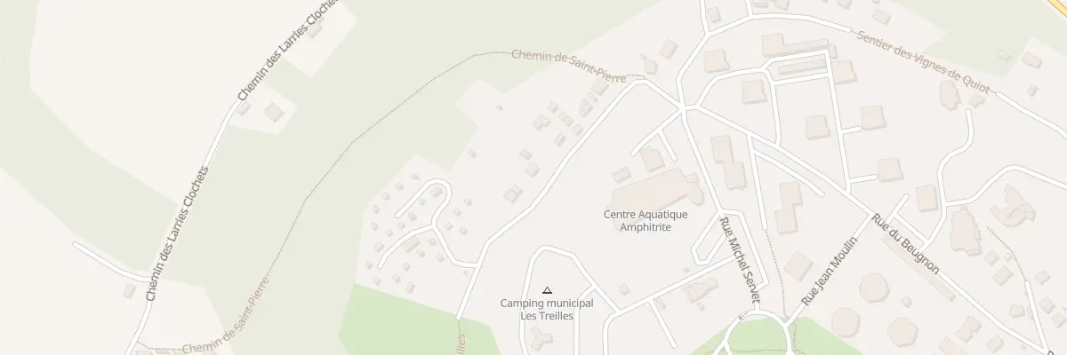 Plan du 10 Sen des Treilles à Montbard