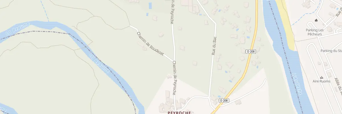 Plan du 5777 La Buissiere à Labeaume