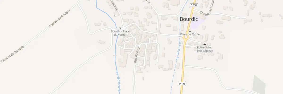 Plan du 87 Gr Grand Rue à Bourdic