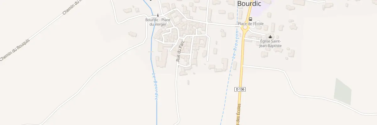 Plan du 5071 Rue du Midi à Bourdic
