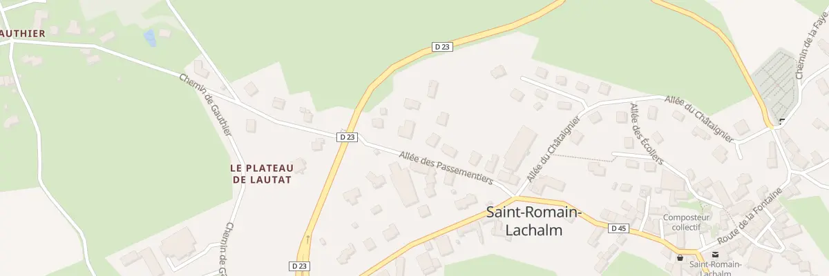 Plan du 28 All des Passementiers à Saint-Romain-Lachalm