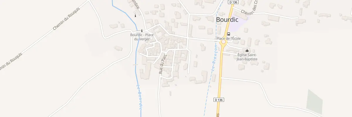 Plan du 5076 Rue du Midi à Bourdic