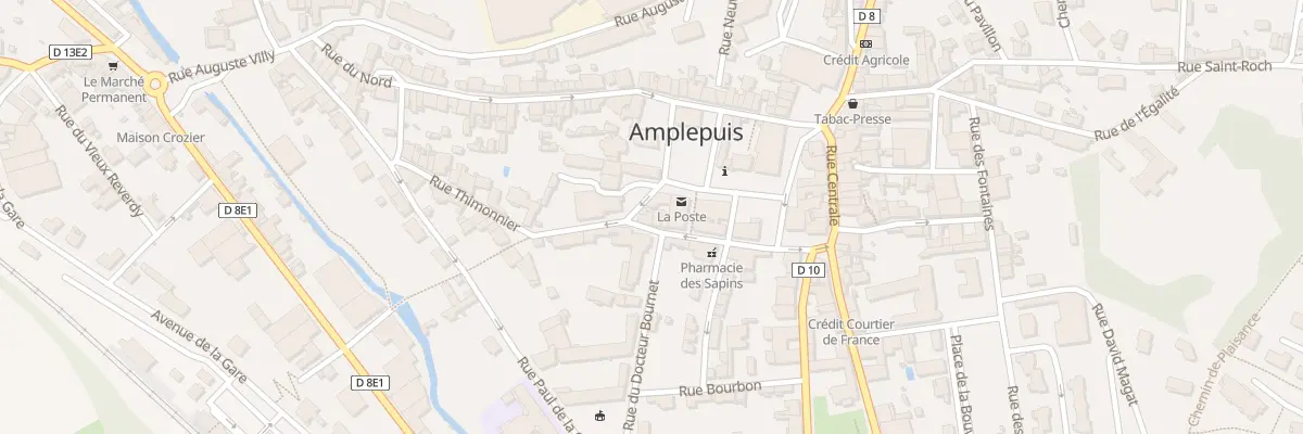 Plan du 31 Rue Thimonier à Amplepuis
