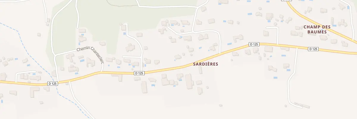 Plan du 516A Rte du Camp des Baumes à Aigaliers