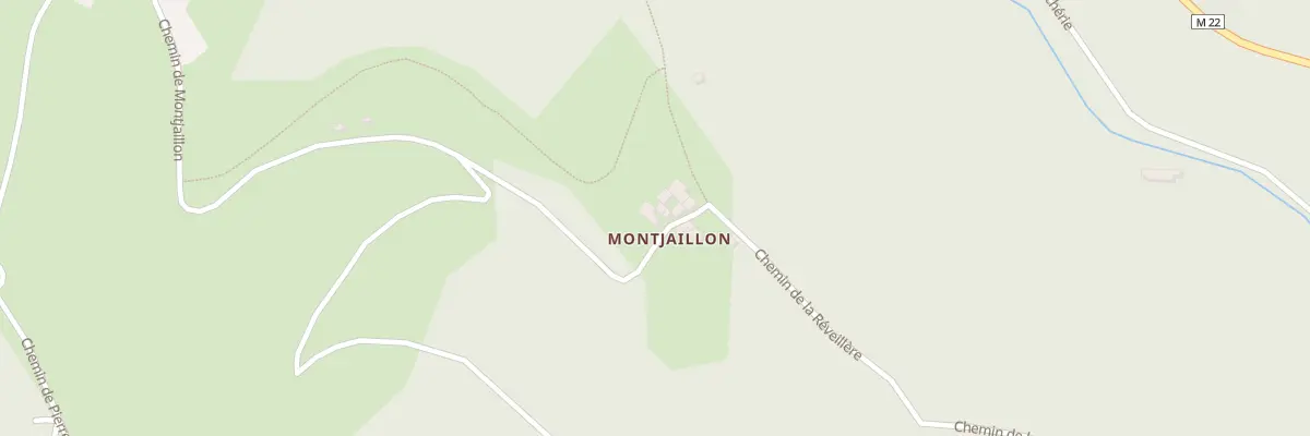 Plan du 83 Che de Montjaillon au Chambon-Feugerolles