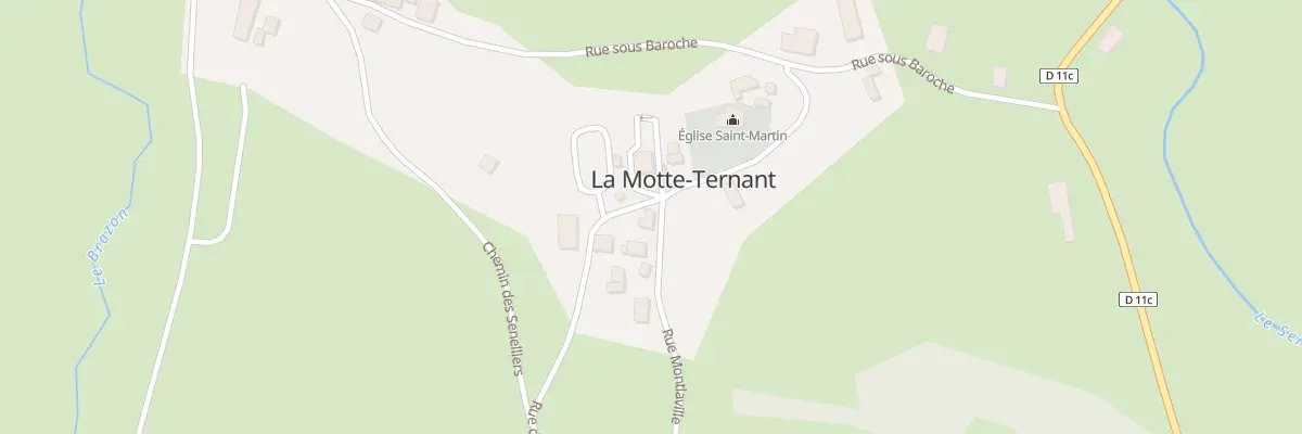 Plan du 8 Rue de Montlaville à La Motte-Ternant