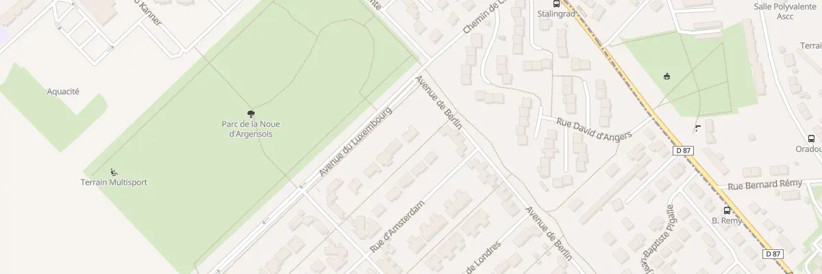 Plan du 1 Av du Luxembourg à Nuisement-sur-Coole