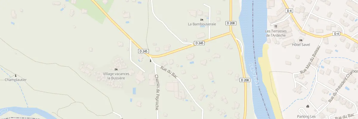 Plan du 5635 Peyroche à Labeaume