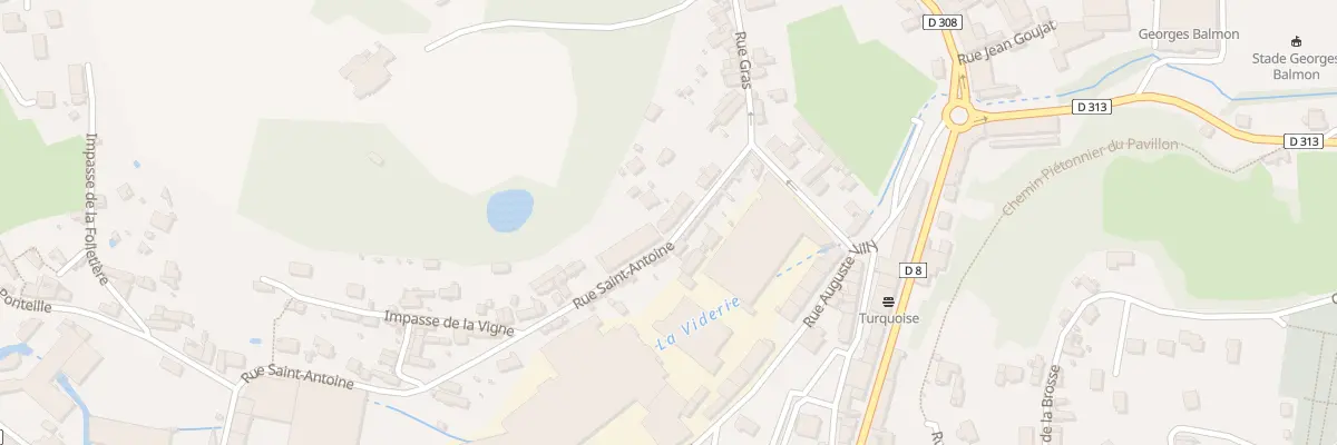 Plan du 33 Rue Saint-antoine à Amplepuis
