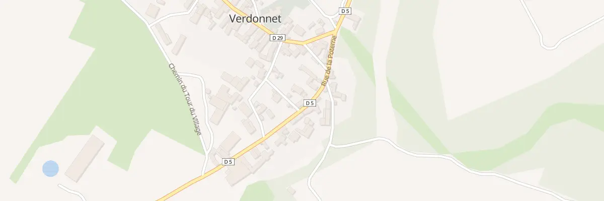 Plan du 1 Rle Condelout à Verdonnet