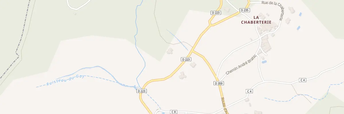 Plan du 5074B La Chaberterie à Ailhon