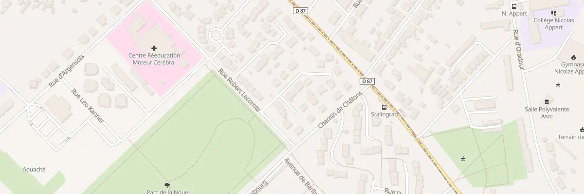 Plan du 2 Rue Robert Droullé à Fagnières