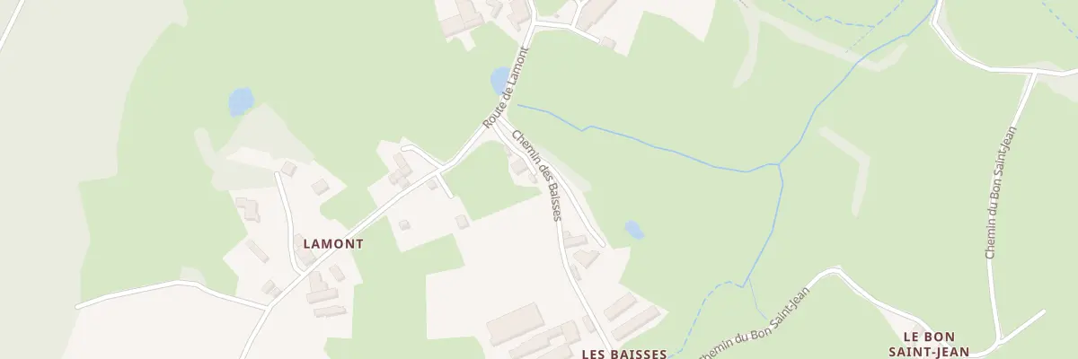 Plan du 60 Che des Baisses à Chauffailles