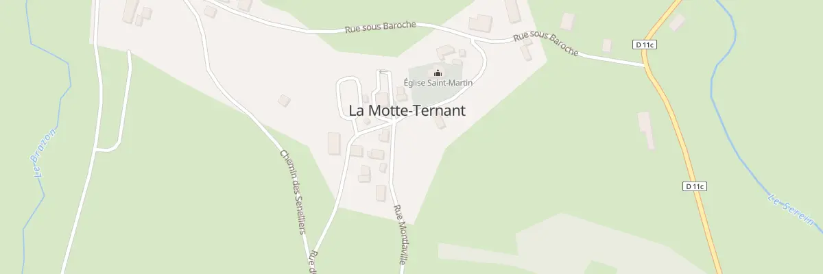 Plan du 3 Rue de Montlaville à La Motte-Ternant