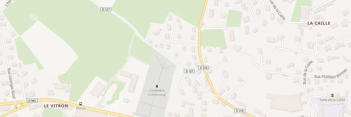 Plan du 3 Imp Henri Lamure à Chauffailles