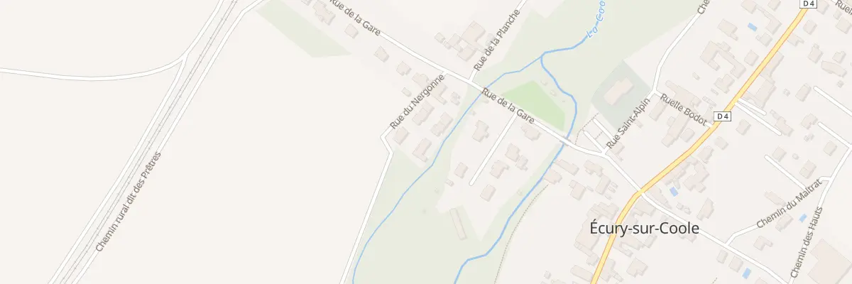 Plan du 5 Le Nergone à Écury-sur-Coole