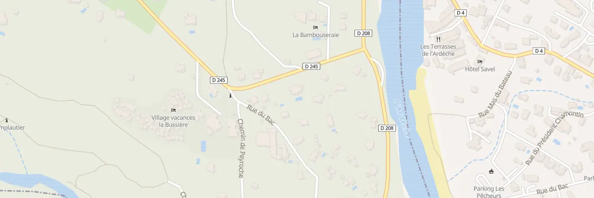 Plan du 5543 Peyroche à Labeaume