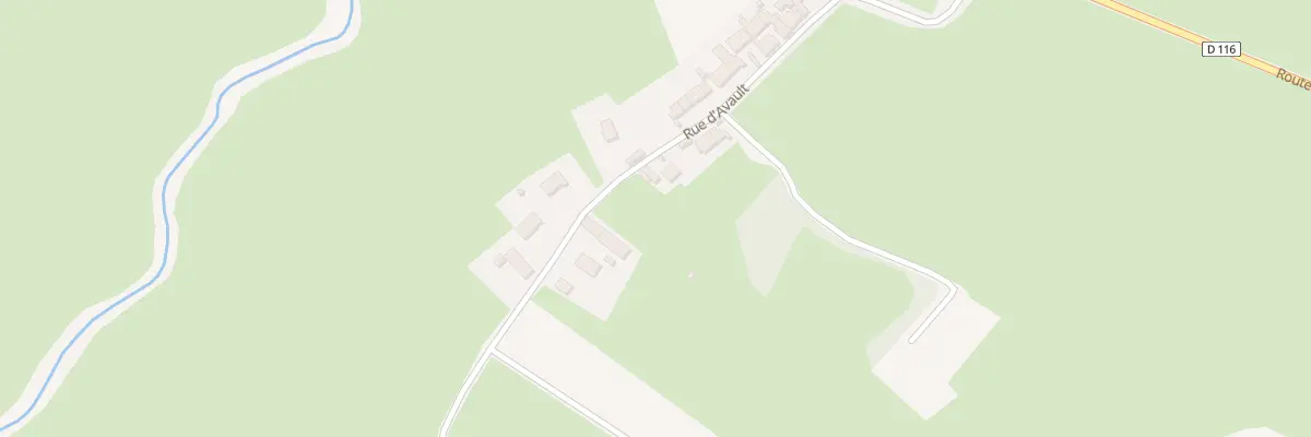 Plan du 11 Rue d’Avault à Dracy-Saint-Loup