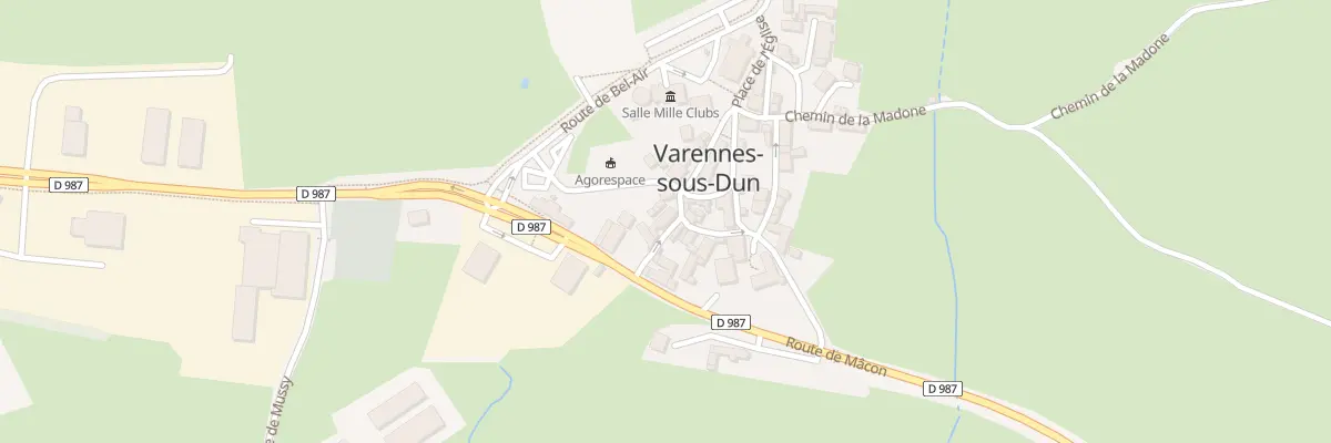 Plan du 4 Imp de la Fontaine à Varennes-sous-Dun