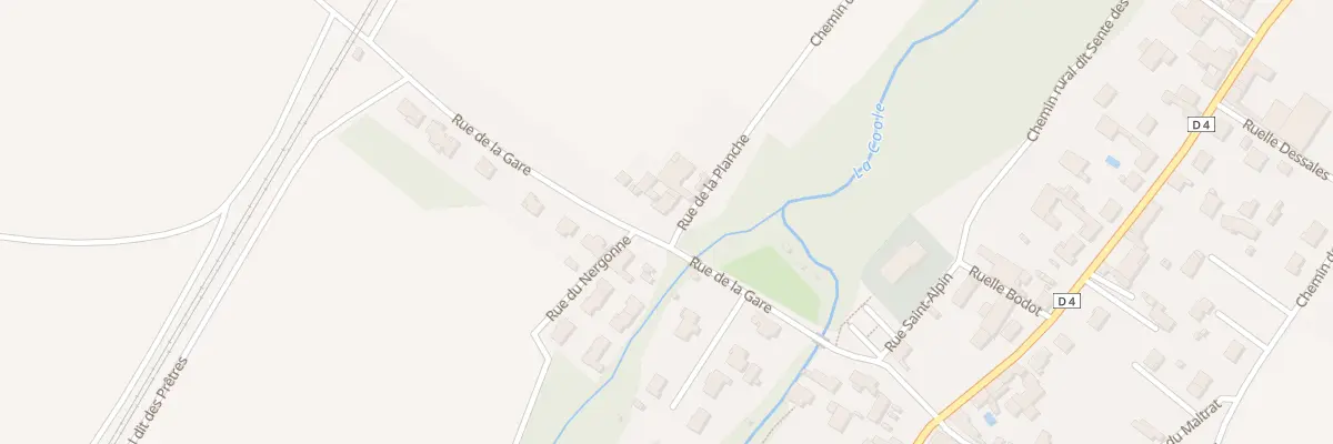 Plan du 8 Rue de la Gare à Écury-sur-Coole