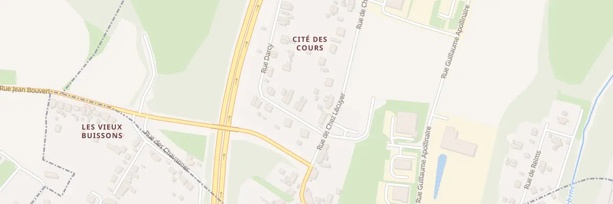 Plan du 49 Rue Darcy à Montceau-les-Mines
