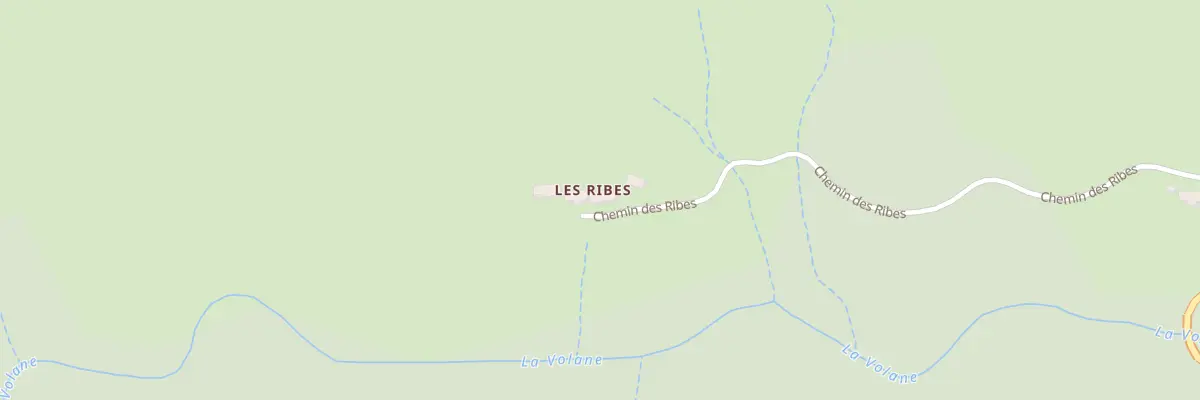 Plan du 5138 Les Ribes à Mézilhac