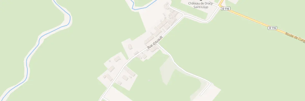 Plan du 9 Rue d’Avault à Dracy-Saint-Loup