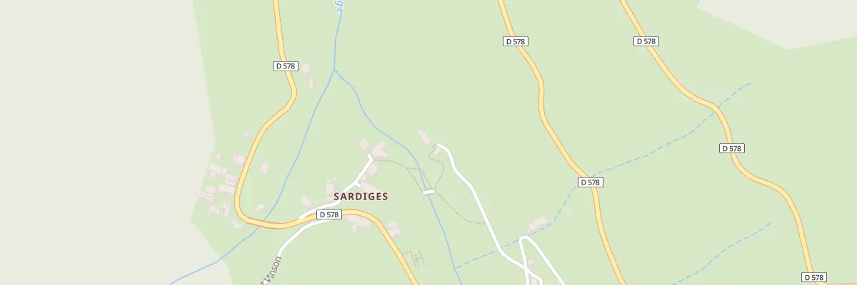 Plan du 5110 Ladreyt de Sardiges à Mézilhac